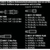 Wera 7440 41 kraftform momentschroevendraaier-set 0,3-3,0 nm (zwart groen, 26‑delig)