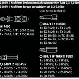 Wera 7440 41 kraftform momentschroevendraaier-set 0,3-3,0 nm (zwart groen, 26‑delig) - afbeelding 8