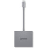 Lenovo usb-c 4 in 1 hub gen2 usb-hub (grijs)