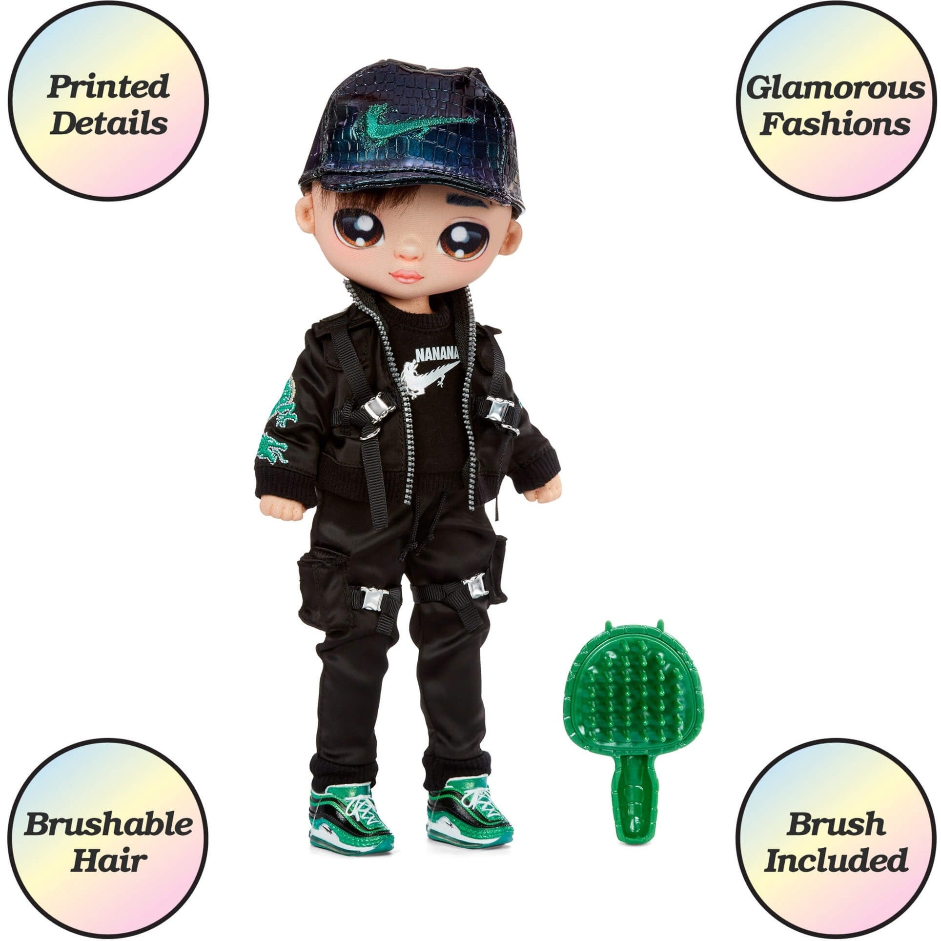Mga entertainment na! na! na! surprise teens fashion doll - parker scorch (dragon boy) pop