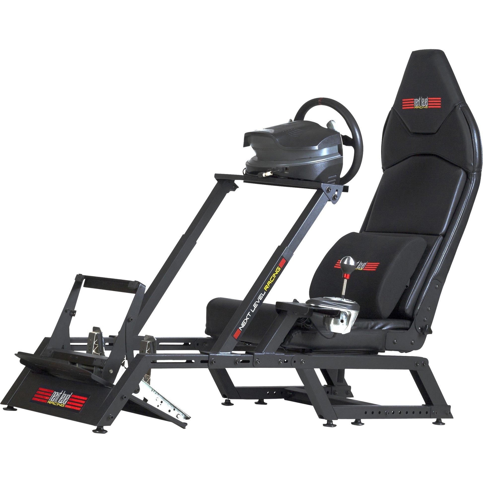 Next level racing f-gt formula and gt simulator cockpit racing simulator (zwart (mat))