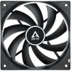 Arctic f12 pwm pst case fan (zwart, 120 x 120 x 25 mm)
