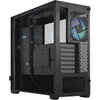 Fractal design pop air rgb midi tower behuizing (zwart | 2x usb-a | rgb | tempered glass)