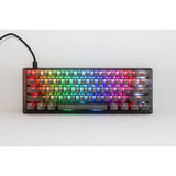 Ducky one 3 mini aura rgb mechanisch toetsenbord (zwart, us lay-out (qwerty), cherry mx brown, 60%, abs double shot, hot swap) - afbeelding 2