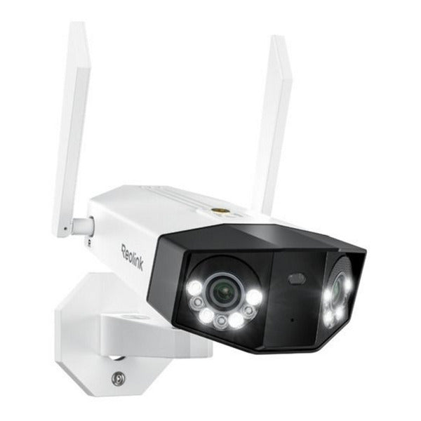 Reolink w750, 16mp wifi 6 dual-band dual-lens camera (wit, 180° panoramisch zicht)