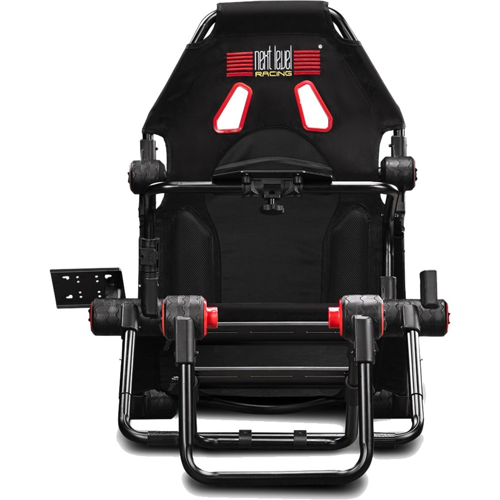 Next level racing f-gt lite foldable racing simulator (zwart rood)