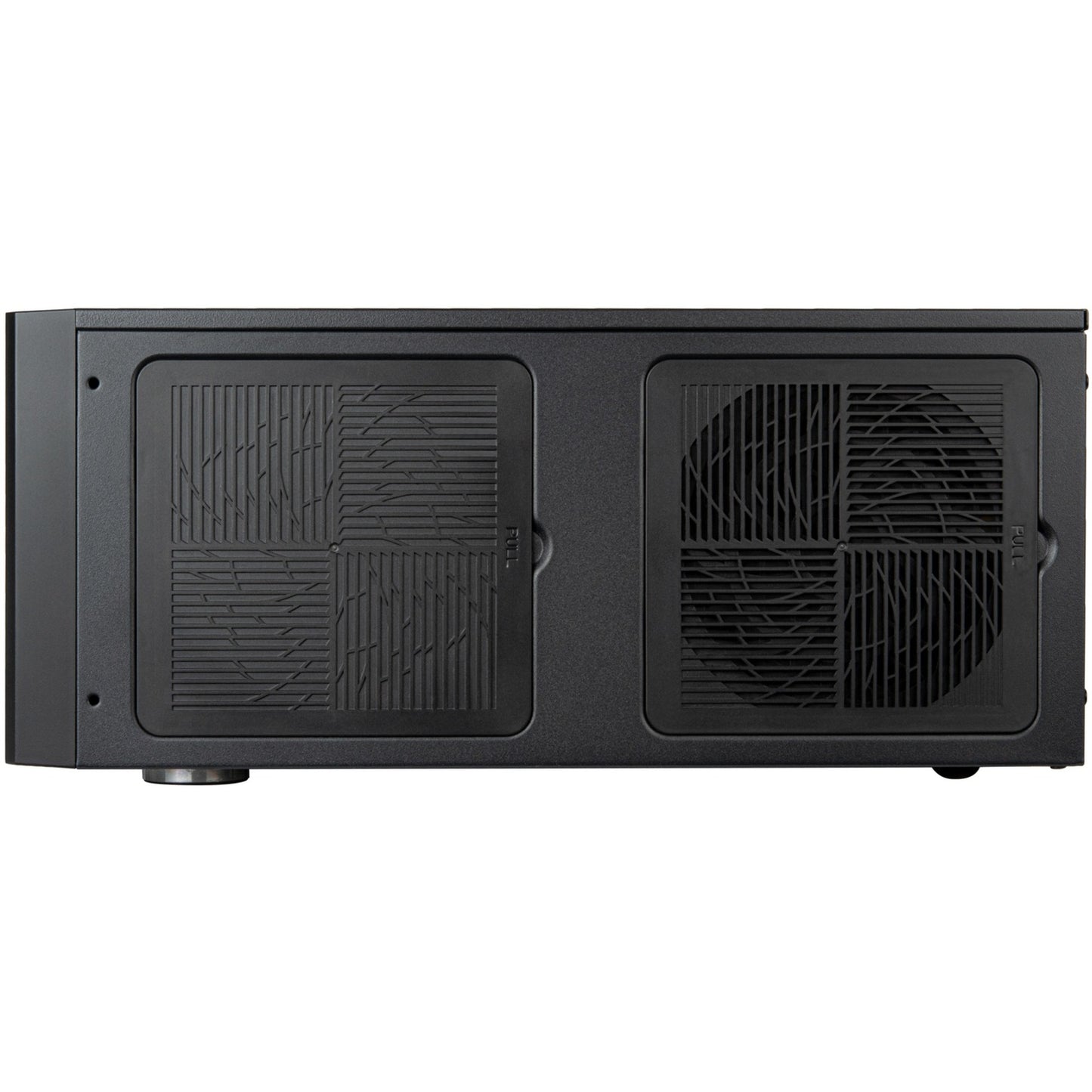 Silverstone sst-gd11b htpc behuizing (zwart | 2x usb-a | 1x usb-c)