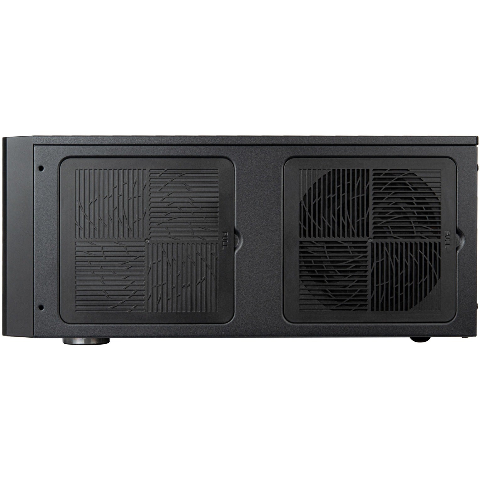 Silverstone sst-gd11b htpc behuizing (zwart | 2x usb-a | 1x usb-c)
