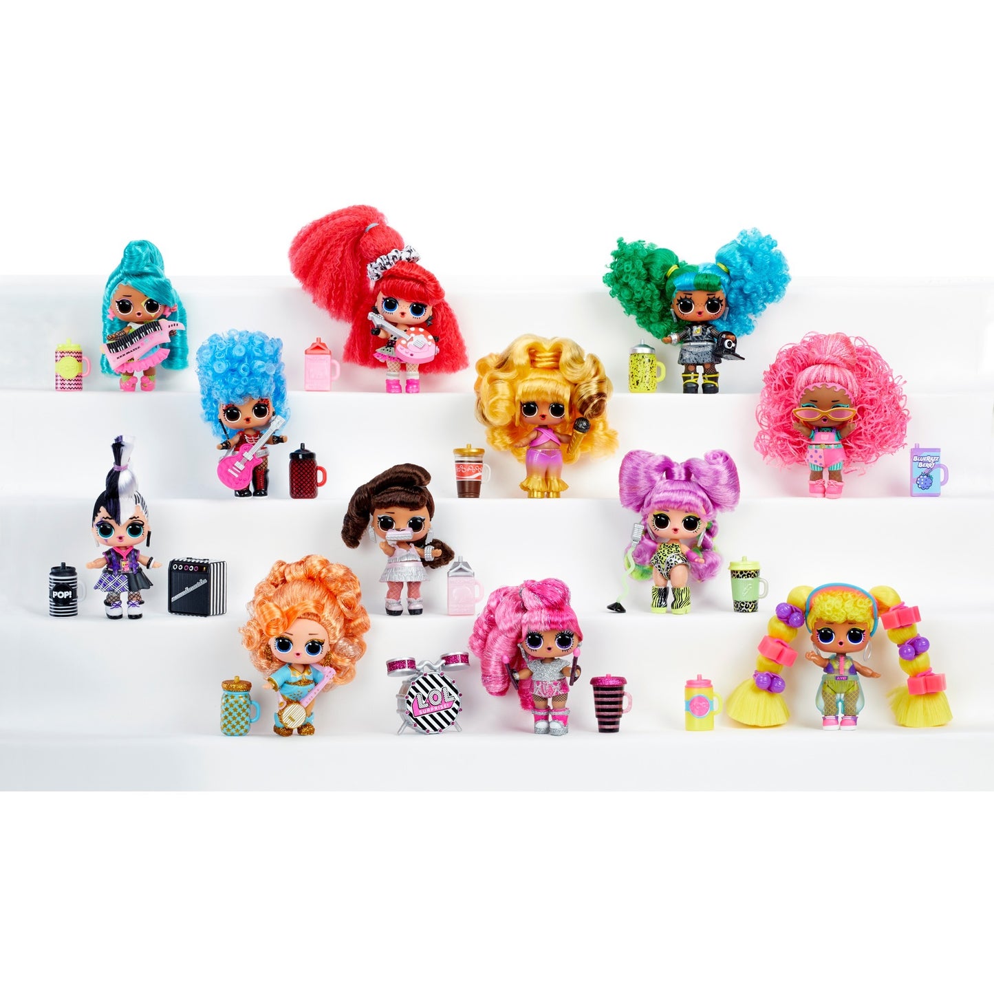 Mga entertainment l.o.l. surprise! - remix hairflip pop (assortiment product)