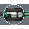 Wera click-torque a 5 draaimomentsleutel met omschakelratel (zwart groen)
