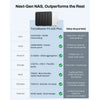 Terramaster f4-425 plus nas (wit, 2x 5gbe, hdmi, usb)