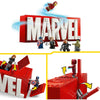 Lego super heroes 76313 marvel logo en minifiguren