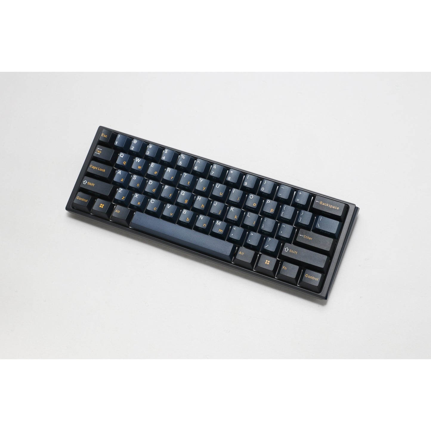 Ducky one 3 pro mini rgb mechanisch gaming toetsenbord (zwart, us lay-out (qwerty), cherry mx2a speed silver, 60%, rgb led, double-shot pbt, quack mechanics, hot swap)