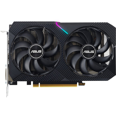 Asus geforce rtx 3050 dual v2 8gb gddr6 grafische kaart (lite hash rate, 1x displayport, 1x hdmi 2.1, dvi-d)
