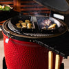 Kamado joe karbon steel half moon pan set bak- braadpan
