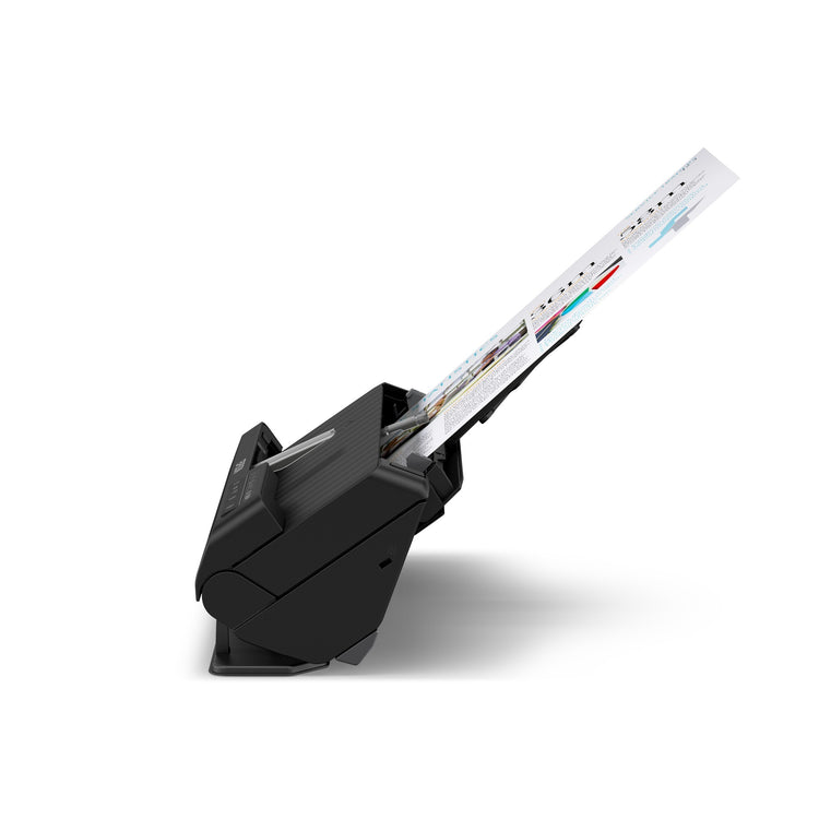 Epson es-c320w compacte a4-documentscanner met wi-fi-connectiviteit en u-traject (zwart, a4, a5, a6, b5)