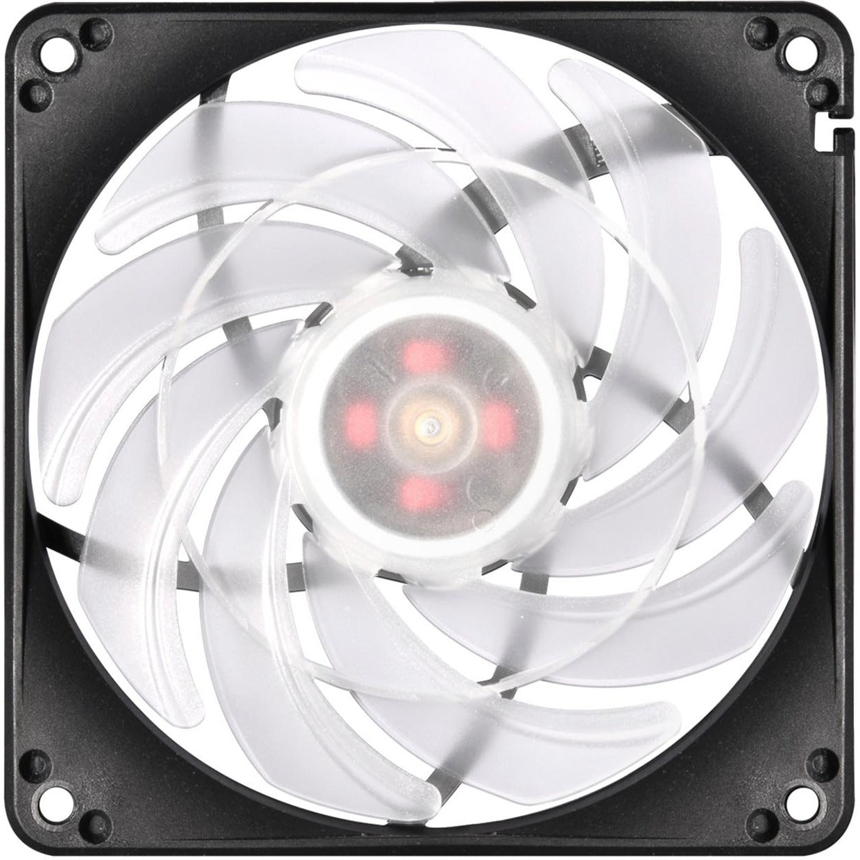 Silverstone sst-fw124-argb 120x120x15 case fan (zwart, 120 x 120 x 15 mm, pwm)