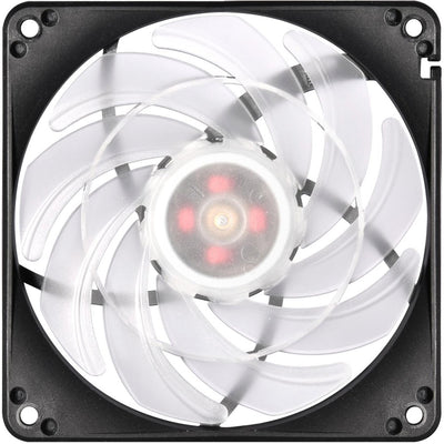 Silverstone sst-fw124-argb 120x120x15 case fan (zwart, 120 x 120 x 15 mm, pwm)