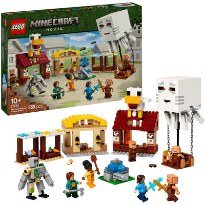Lego minecraft de ghast-ballon aanval op het dorp - 21273