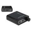 Delock portable stereo hoofdtelefoon versterker (zwart)