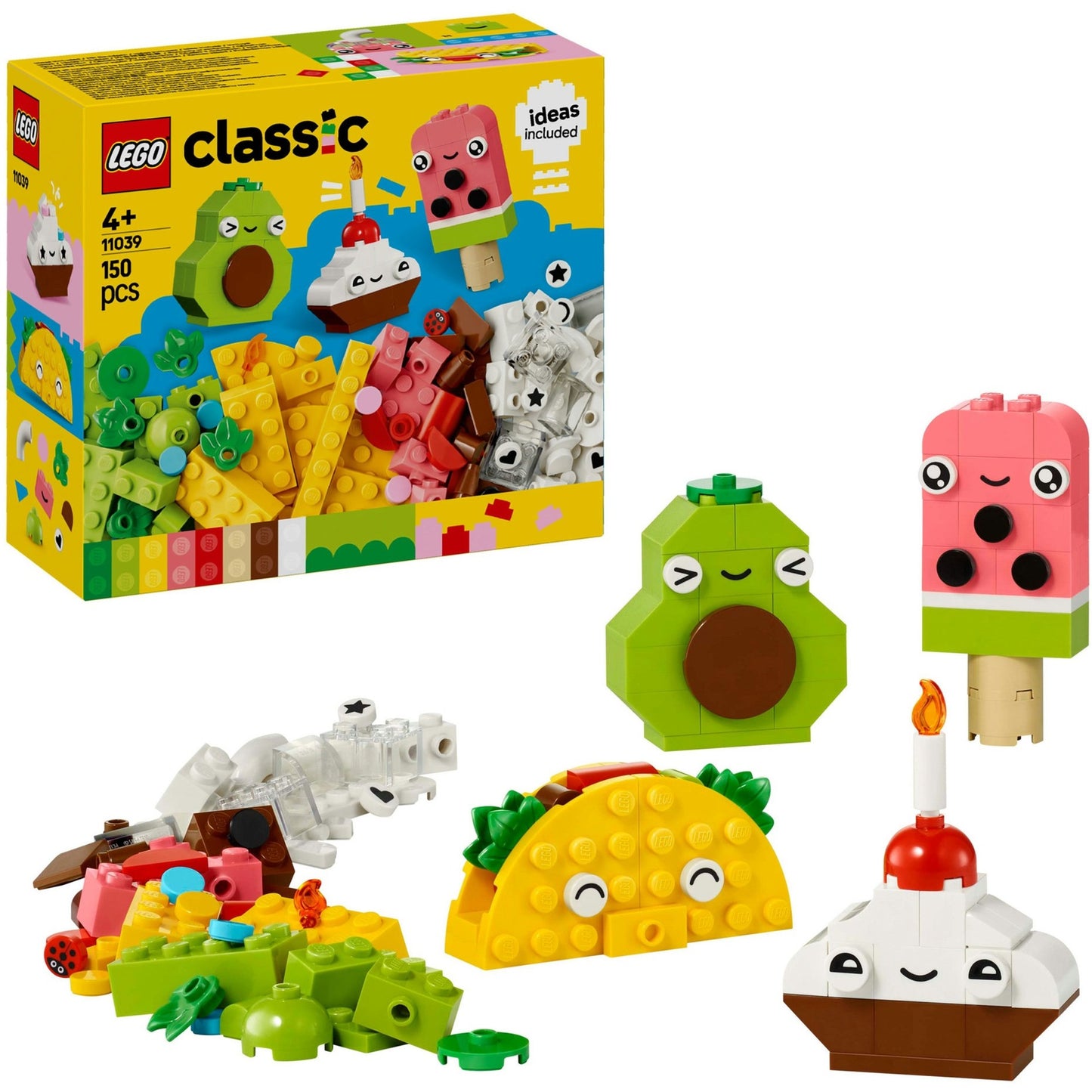 Lego classic creatieve etensvriendjes - 11039