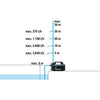 Gardena besproeiingspomp 4100 silent (donkergrijs turquoise, 550 watt)