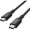 Belkin boostcharge usb-c > usb-c kabel (zwart, 1 meter, 240 w)