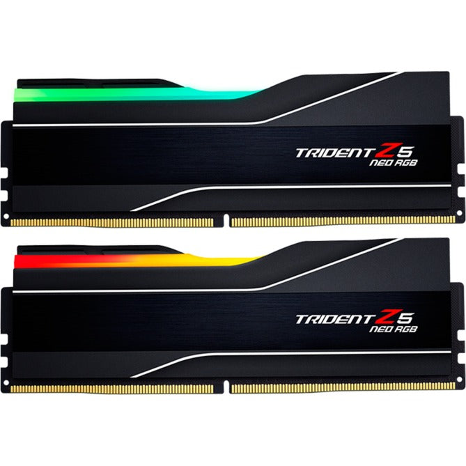 G.skill trident z5 neo rgb 32 gb ddr5-6000 (2x 16 gb) werkgeheugen (zwart, f5-6000j3038f16gx2-tz5nr, expo)