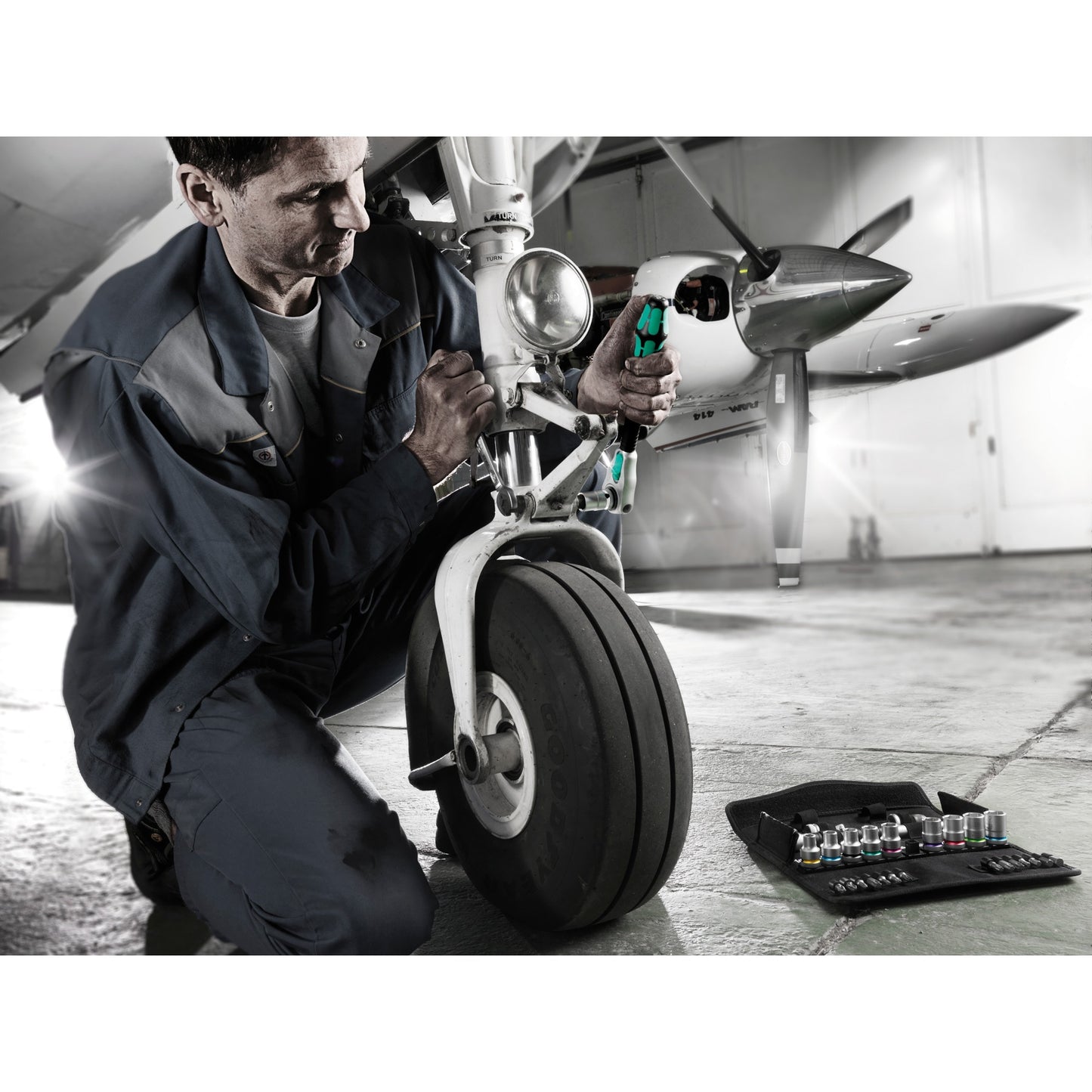 Wera 8100 sa all-in zyklop speed-ratelset, 42-delig gereedschapsset (zwart groen, 1 4 -aandrijving, met vasthoudfunctie, metrisch)