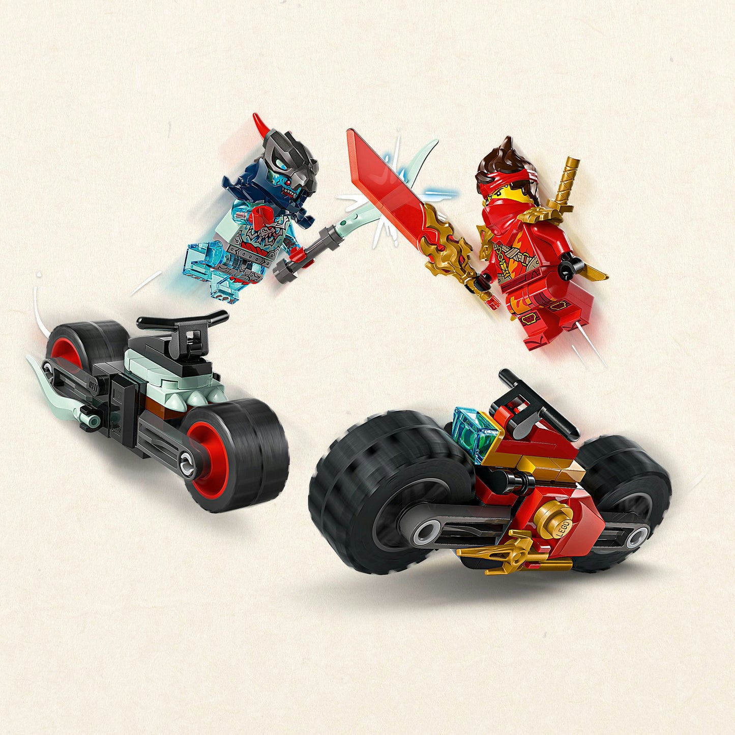 Lego ninjago 71838 kai's motorrace
