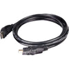 Club 3d hdmi 2.0 360° rotary kabel (zwart, 2 meter, 4k 60hz)