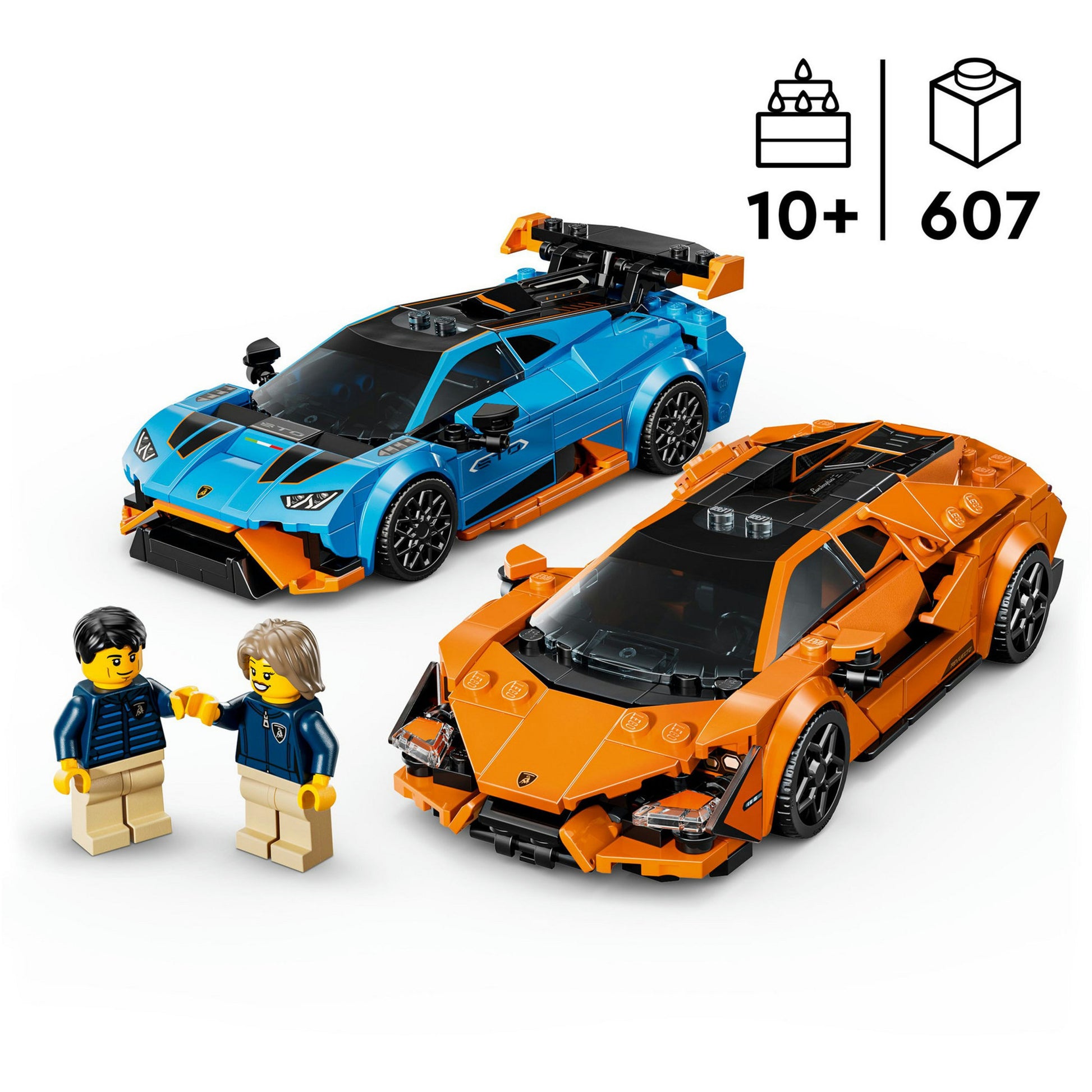 Lego ® speed champions lamborghini revuelto en huracán sto - 77238