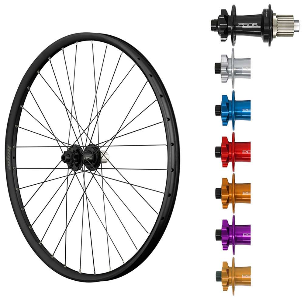 Hope fortus 30 pro 5 disc 6-bolt 27.5 shimano hg boost rear wheel