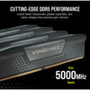 Corsair vengeance 32 gb ddr5-6000 (2x 16 gb) werkgeheugen (zwart, cmk32gx5m2e6000c36, xmp 3.0)