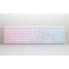 Ducky one 3 classic pure white rgb mechanisch toetsenbord (wit, us lay-out (qwerty), cherry mx silent red, 100%, rgb led, double-shot pbt, hot-swappable, quack mechanics)