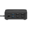 Club 3d 12-1 usb-c® quad displaylink dockingstation (zwart)