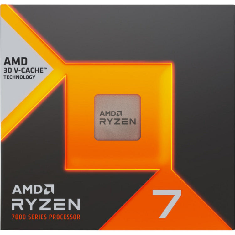 Amd ryzen 7 7700x3d, 4 ghz (4,5 ghz turbo boost) socket am5 processor (unlocked, boxed)
