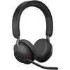 Jabra evolve2 65, ms stereo on-ear headset (zwart, microsoft teams, bluetooth)