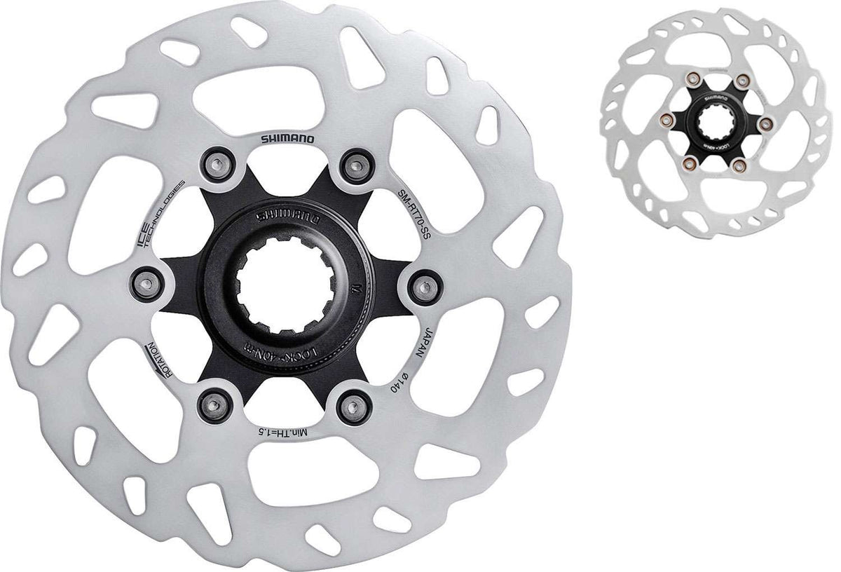 Shimano sm-rt70 center-lock disc rotor | 140mm intern