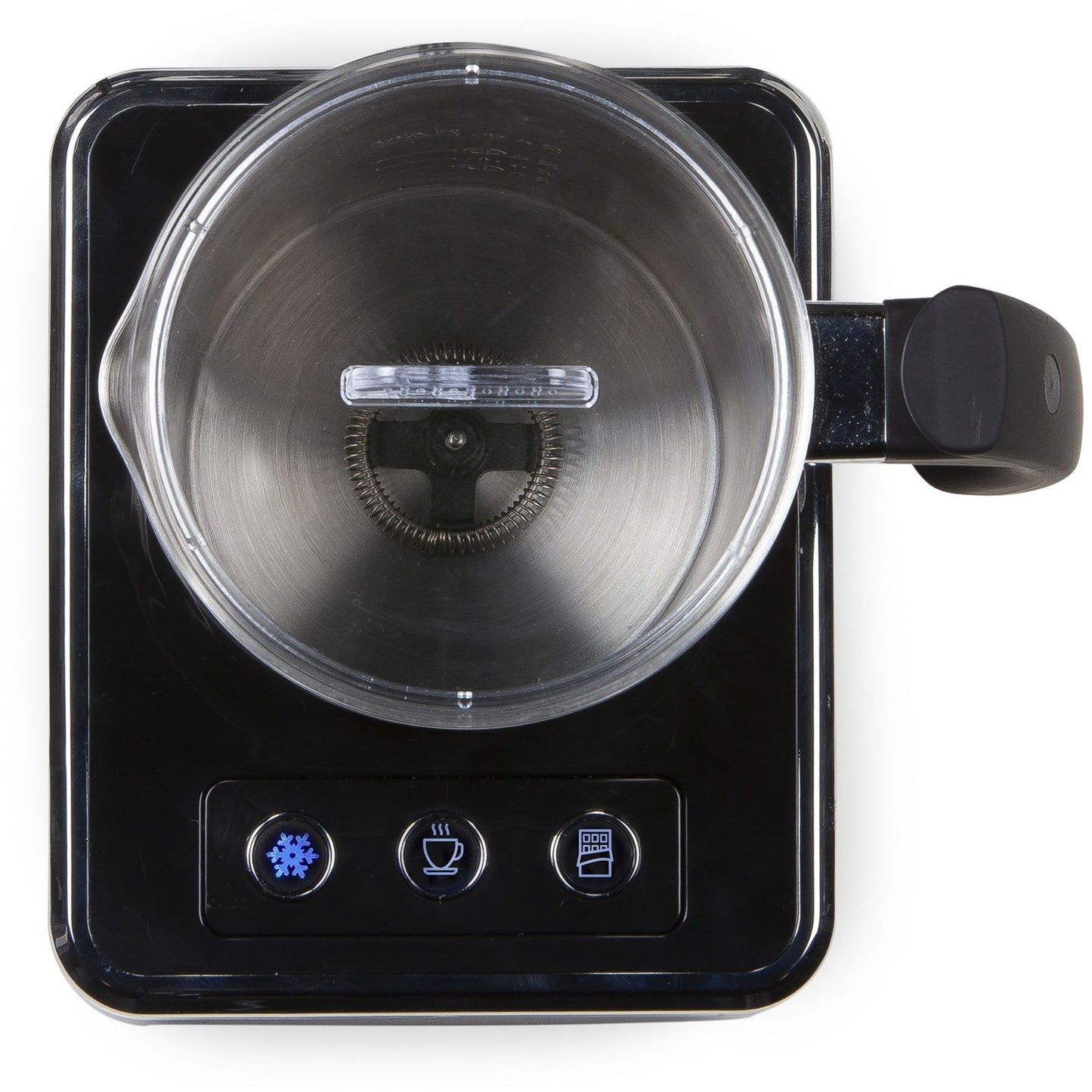 Domo melkopschuimer do717mf (inox zwart)