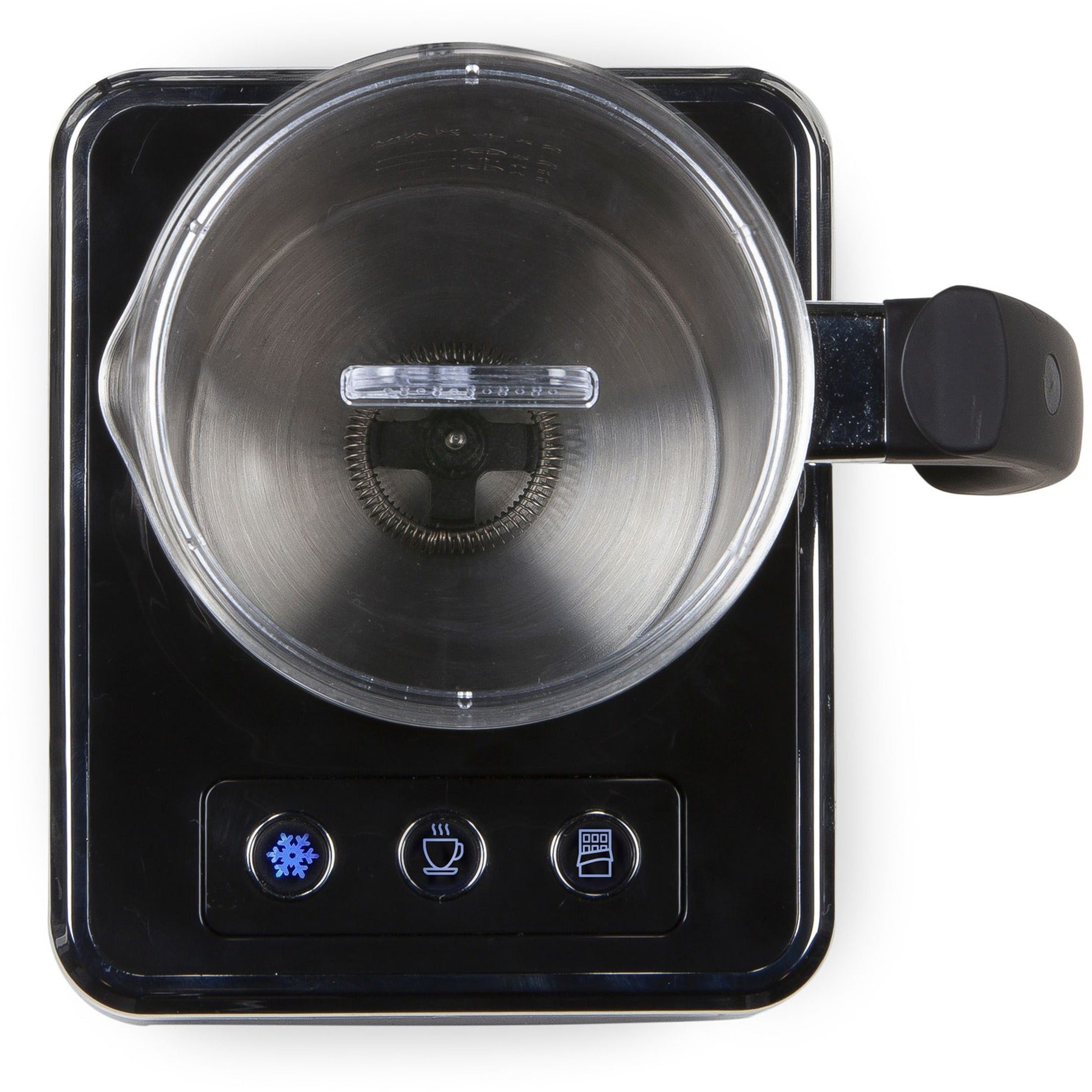 Domo melkopschuimer do717mf (inox zwart)