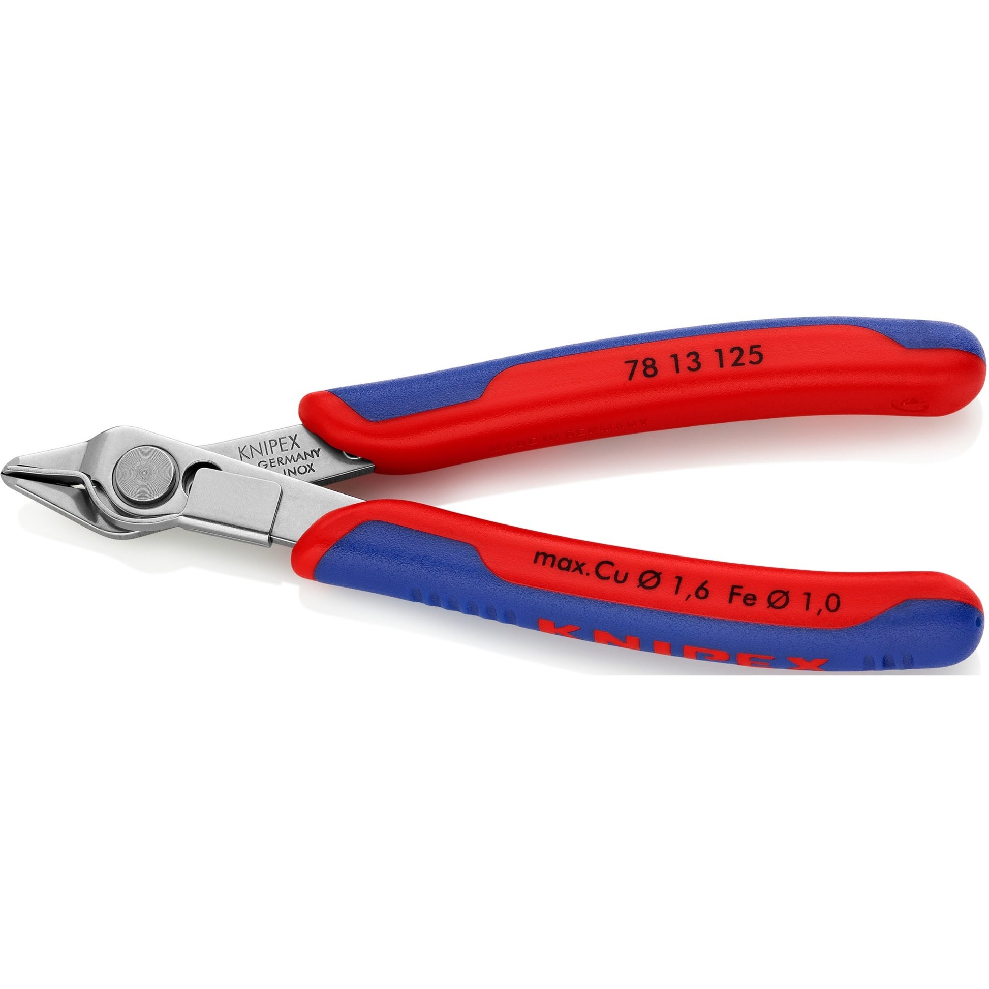 Knipex 78 13 125 electronic super knips® precisietang 125mm met draadklem | inox