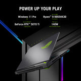 Asus rog strix g16 g614pm-rv224w 16 gaming laptop (grijs | r9 8940hx | rtx 5060 | 16 gb | 1 tb ssd) - afbeelding 17