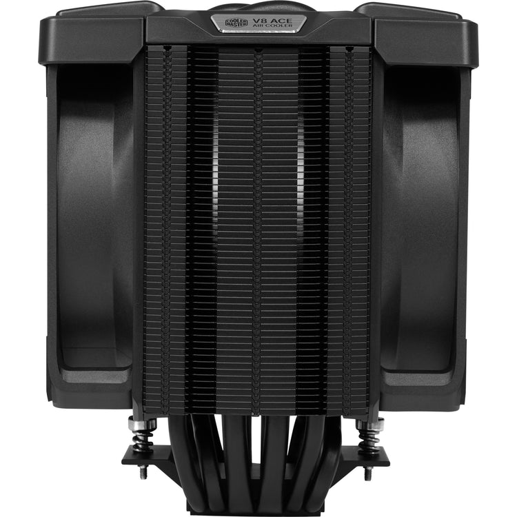 Cooler master v8 ace 3dhp cpu-koeler (zwart, 4-pin pwm)