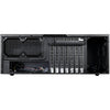 Silverstone sst-gd09b htpc behuizing (zwart | 2x usb-a)