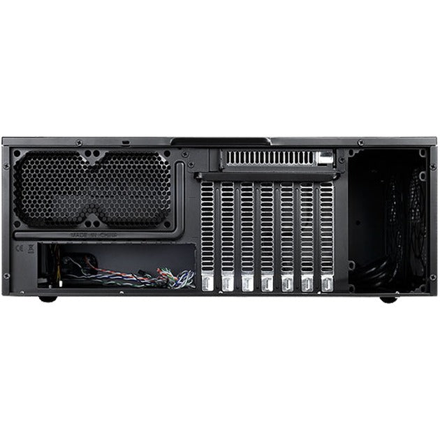 Silverstone sst-gd09b htpc behuizing (zwart | 2x usb-a)