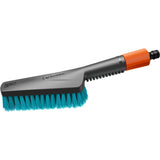Gardena cleansystem handborstel s hard, met slangaansluiting wasborstel (grijs turquoise, 18844-20) - afbeelding 1