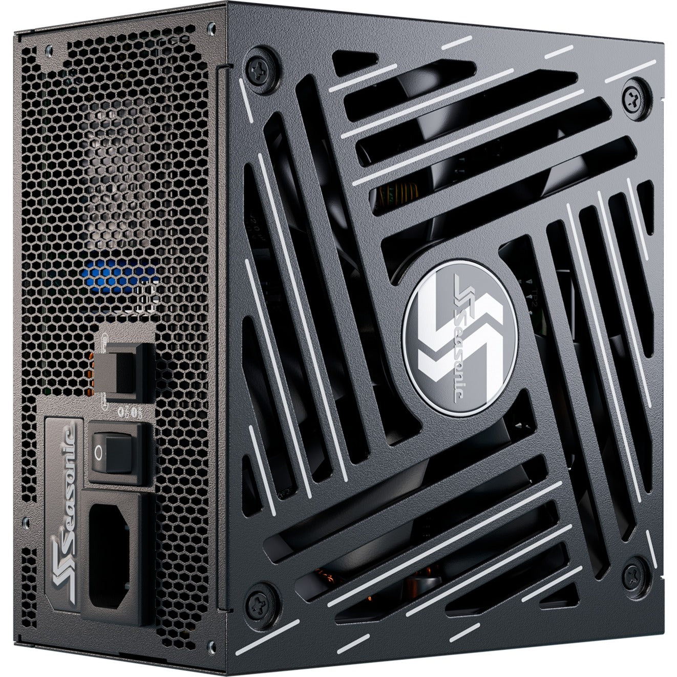 Seasonic focus gx-850-v4 atx3.1 modulaire 850 watt voeding (zwart, 1x 12vhpwr, 3x pcie)