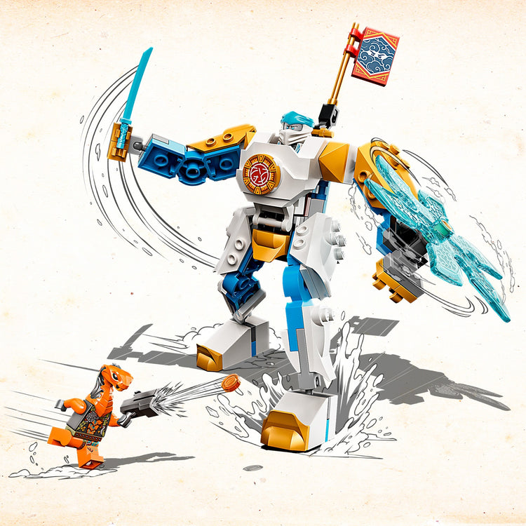 Lego ninjago - zane's power-upmecha evo constructiespeelgoed (71761)