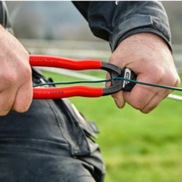 Knipex cobolt xl compacte boutensnijtang 7101250 kniptang (rood zwart)